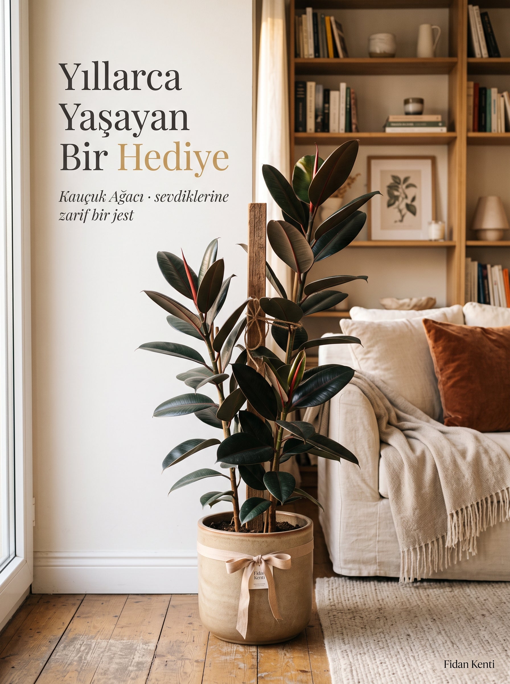 Kauçuk Ağacı (Ficus elastica)